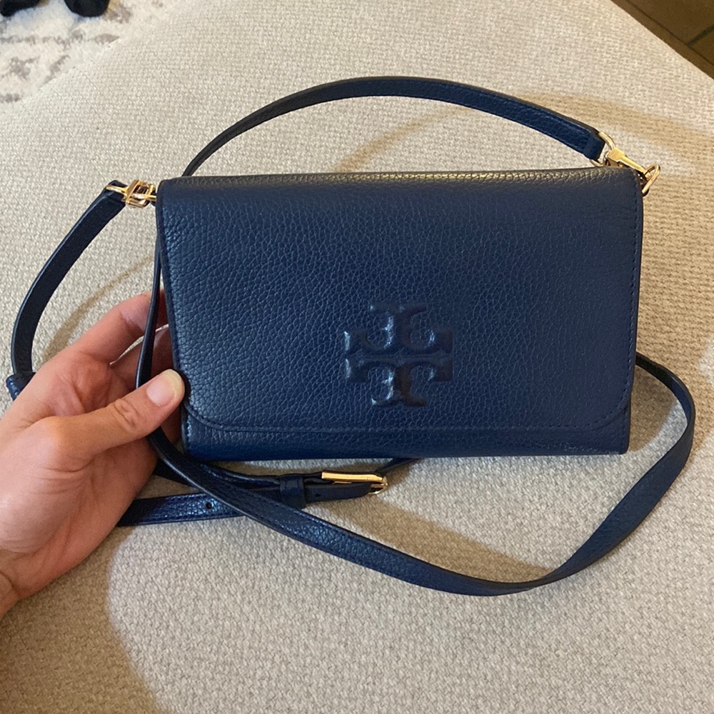 Tory Burch Fold Over Cross Body Clutch